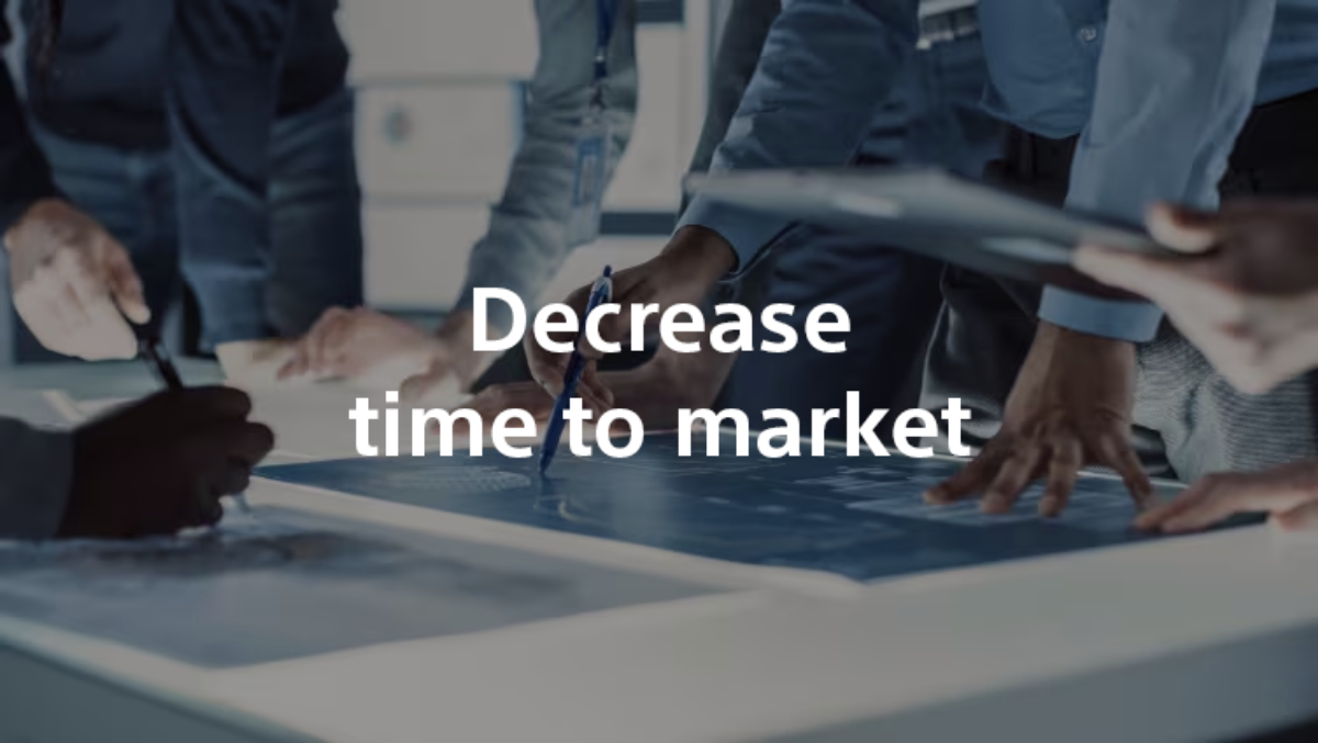 市場投入までの時間短縮の利点を示す画像