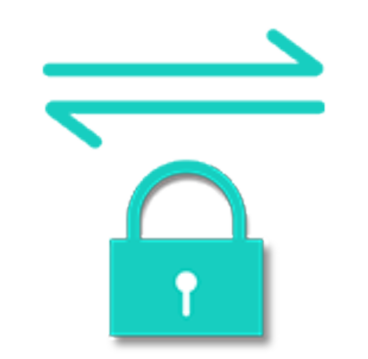 Low latency and privacy icon