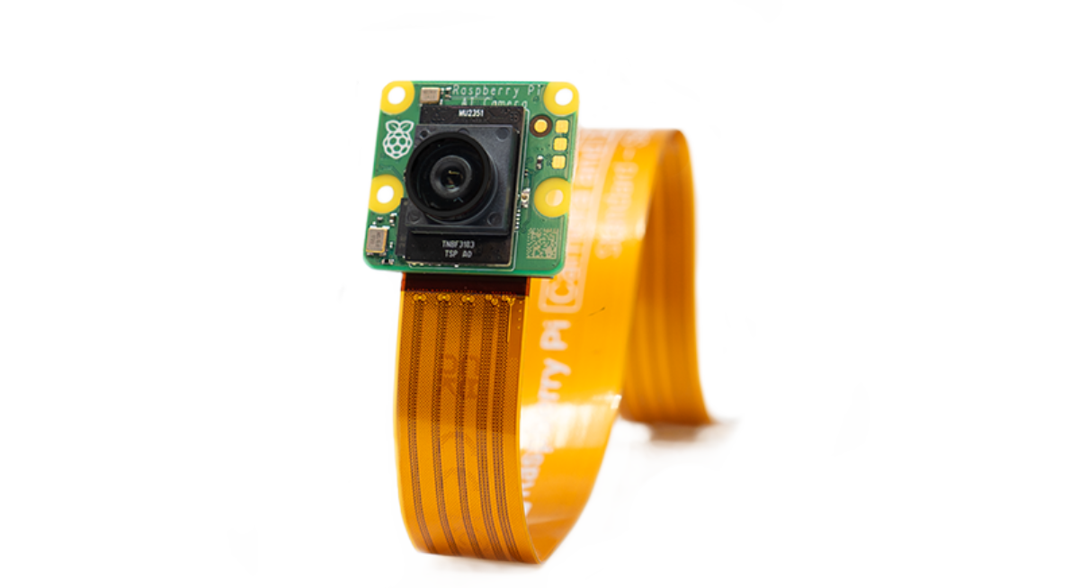 Raspberry Pi用AIカメラモジュールの製品画像